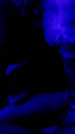 Lucky Gurl Kween Bunny B - Hardcore Fucking a BBC in Neon Lights