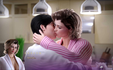 Apocalust by Psychodelusional - Kissing His Beautiful Sexy MILF Landlady Then She Shows Her Perfect MILF BBW Body