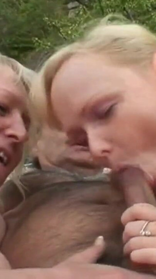 Two elderly people go fishing and find a young girl sunbathing