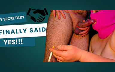 My Secretary Finally Said Yes - Boss Rewards Her with a POV Blowjob & a Raise! 4K