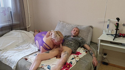 Insatiable Mother-in-law Always Wants to Suck Cock and Swallow Cum