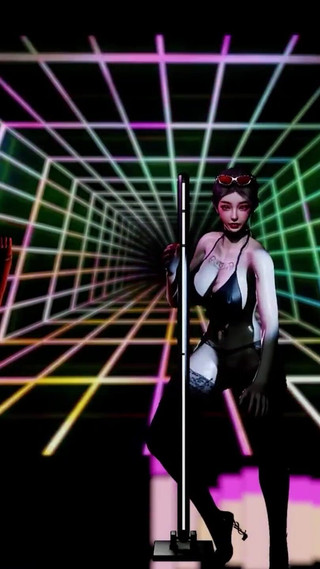 Beauty Bar Dancer - 3D Animation