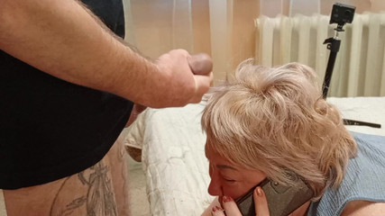 For Ignoring My Dick, I Cum on My Stepmom's Hair