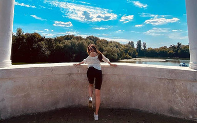 Sexy yoga of cock hungry whore