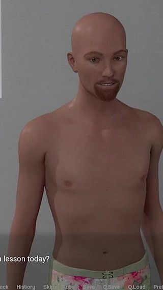 Stepmom Can't Resist Beating My Meat- Away From Home #12 Gameplay