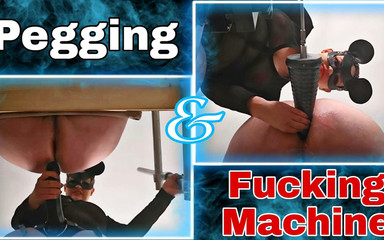 Pegging and Fucking Machine Femdom