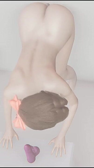 Final Fantasy Vii Hentai - Aerith Fucking a Dildo