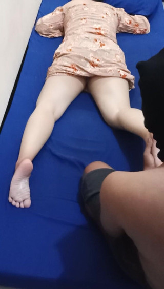 Fucking a Neighbor's Girl While Having a Massage