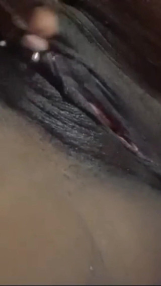 Pulling Twisting My Pieced Clit Fucking My Wet Tight Pussy with Toothbrush