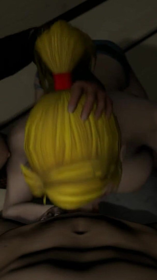 Threesome Deepthroat Blowjob