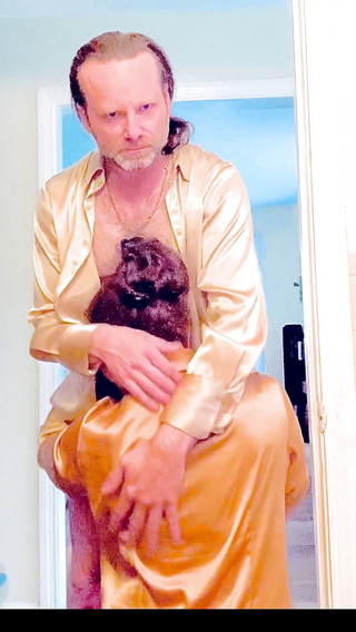 Gold satin milf fuck fetish fantasy