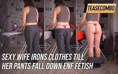 Sexy Wife Does Not Notice Her Pants Fall Down Enf Fetish