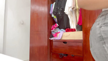 Very Big Ass Maid Changes Clothes