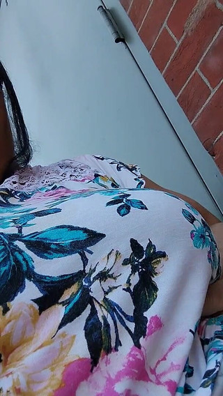 Flashing My Titty Outside!