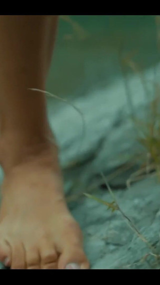 Full Video Check Out My Cute Tanned Feet Strolling Along a Lake Shore