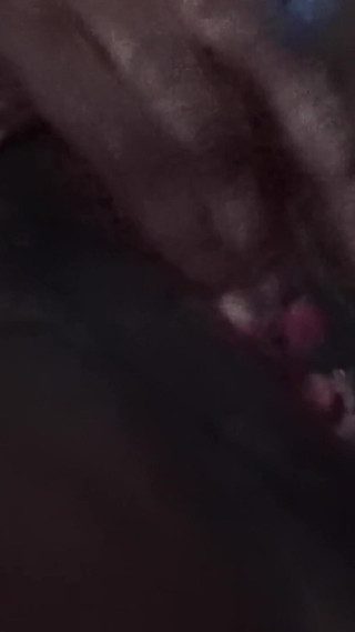 Nite Time Solo Masturbation Cumming Hard Fingering My Black Pussy