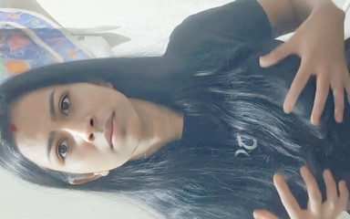 Self Fucking in Bathroom