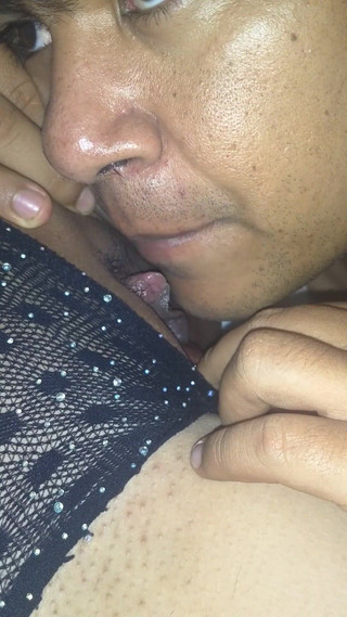 Playing with My Stepmom's Clit and Sucking Her Delicious Pussy