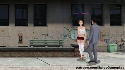 Adventures Of Willy D: Silly girl and a horny guy outdoor nudity ep.31