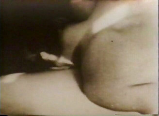 Brunette vixen sucking and riding dick in real vintage video