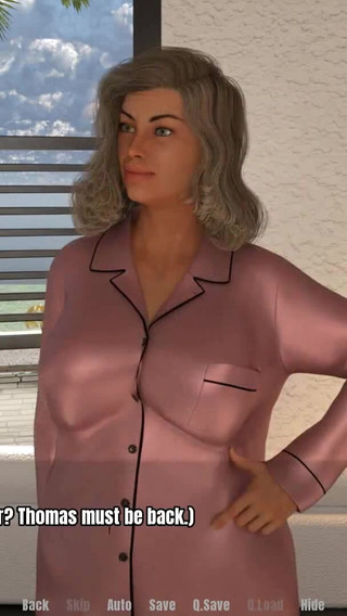 Grandmas house: guy with a monster cock and older lady ep.7