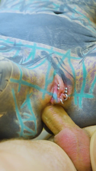 Pornstar Tattoo Artist Gets Assfucked From Customer - Hard Anal, ATM, Facial Cumshoot