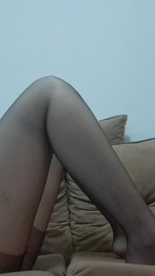 Mature Blonde Receiving Don Winter in Black Stockings