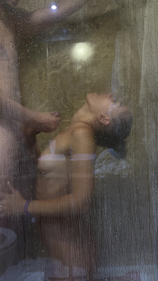 Morning Passionate Sex in the Shower From a Real Couple in Love