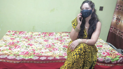 Indian Desi Hot Stepaunty Called Her Boyfriend Home and Fucked Him Hot Sex Clear Hindi Audio