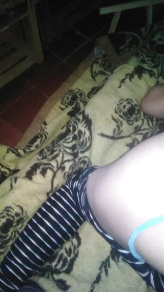 POV I Moved Her Thong to the Side and Put My Penis in Her