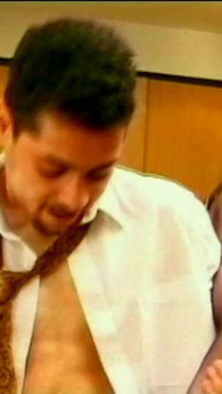 Secretary Sucks Young Manager's Cock and Gets Fucked in Office