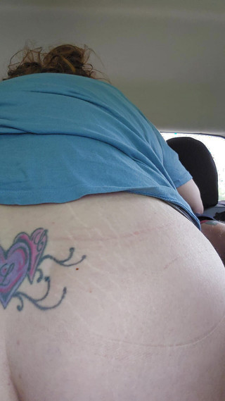 BBW Wife Takes a Ride in the Truck