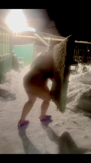 Russian Sauna and Snow