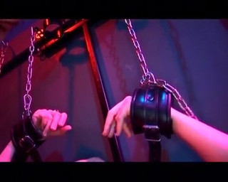 The Tied German Babe Gives All She Has in This Kinky BDSM Action