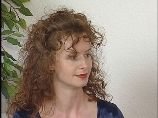 Working his cock with her hands on her casting