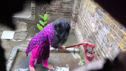 I See My Step Aunty and My Step Uncle Taking a Bath