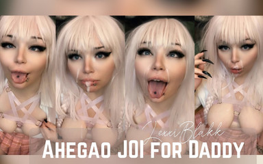Ahegao JOI for Stepdaddy