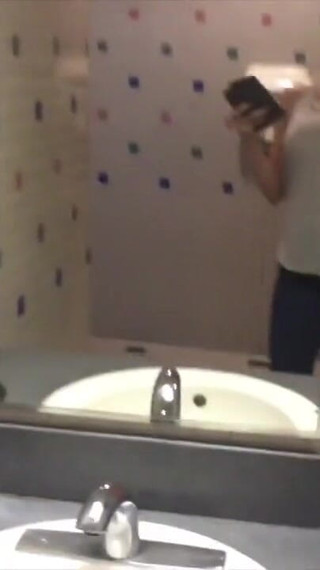 Wet restroom pee compilation