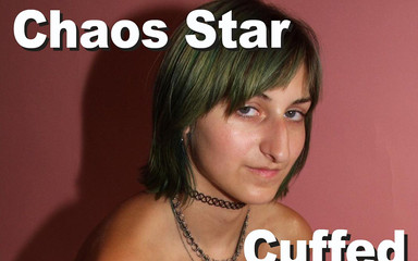 Chaos Star Cuffed Gagged Vibrator Climax CHA7CF