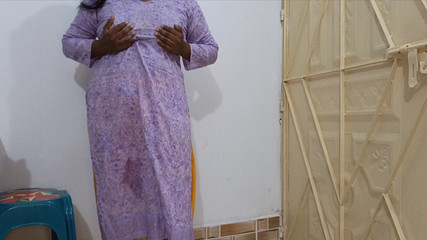 Desi Girl Vabi Single Poss Hottest Real Video