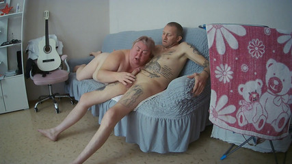 Neighbor Sucks My Dick in the Morning Doing a Deep Blowjob