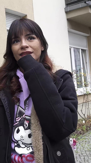 German Scout - Petite Latina Michy Perez Talk to Big Dick Anal at Pick up Casting