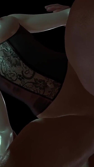 Hot Girl with Green Hair is getting Fucked from Behind: 3D Porn