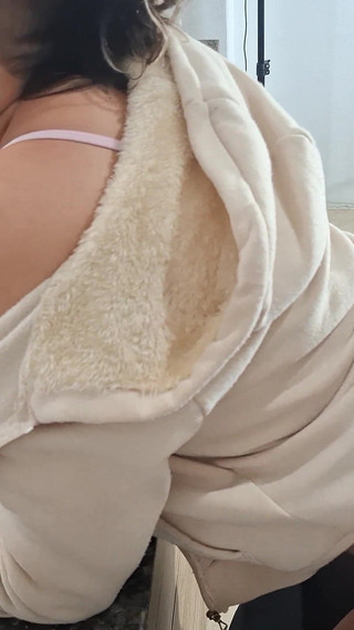 A Stepdaughter Is Surprised While Having Breakfast.