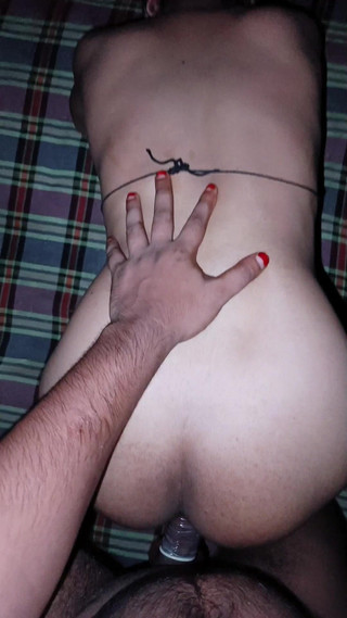 Anal + Condom = Explosive Pleasure - Desi Girl Begs for More