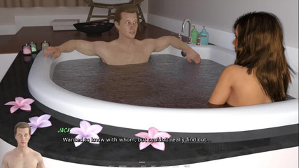 Hotwife Ashley: the housewife is in a hot tub with her husband's best friend ep 40