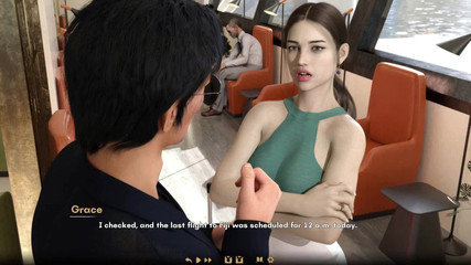 Darker: The Hot Wife Goes on a Trip with Her Husband's Colleague - Episode 8