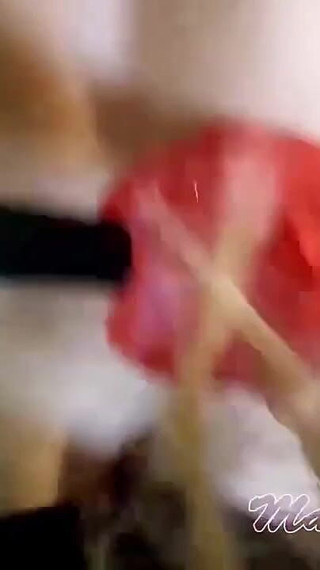 Testing a New Belt for Pegging. Strapon Active POV