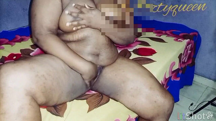 Naztyqueen Showcasing Her Sweet Body and Rubbing Her Big Large Ass Touching Her Pussy