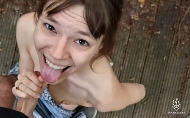 Risky Fuck in the Forest